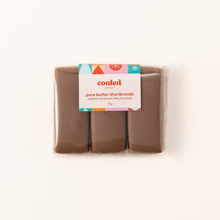 Milk Chocolate Coated Shortbread (3 Pack)