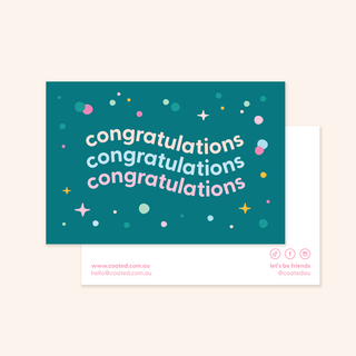 Congratulations - Gift Card